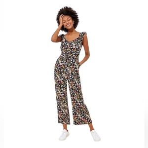 Floral Sleeveless LOFT jumpsuit